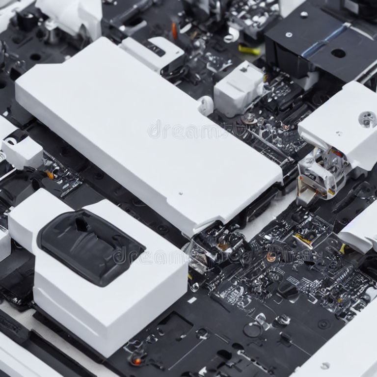 Conceptual image representing precision aerospace components